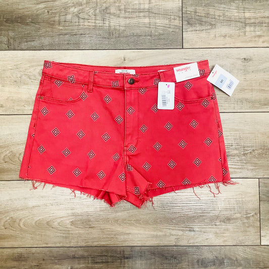 Wrangler size 14 high rise vintage short