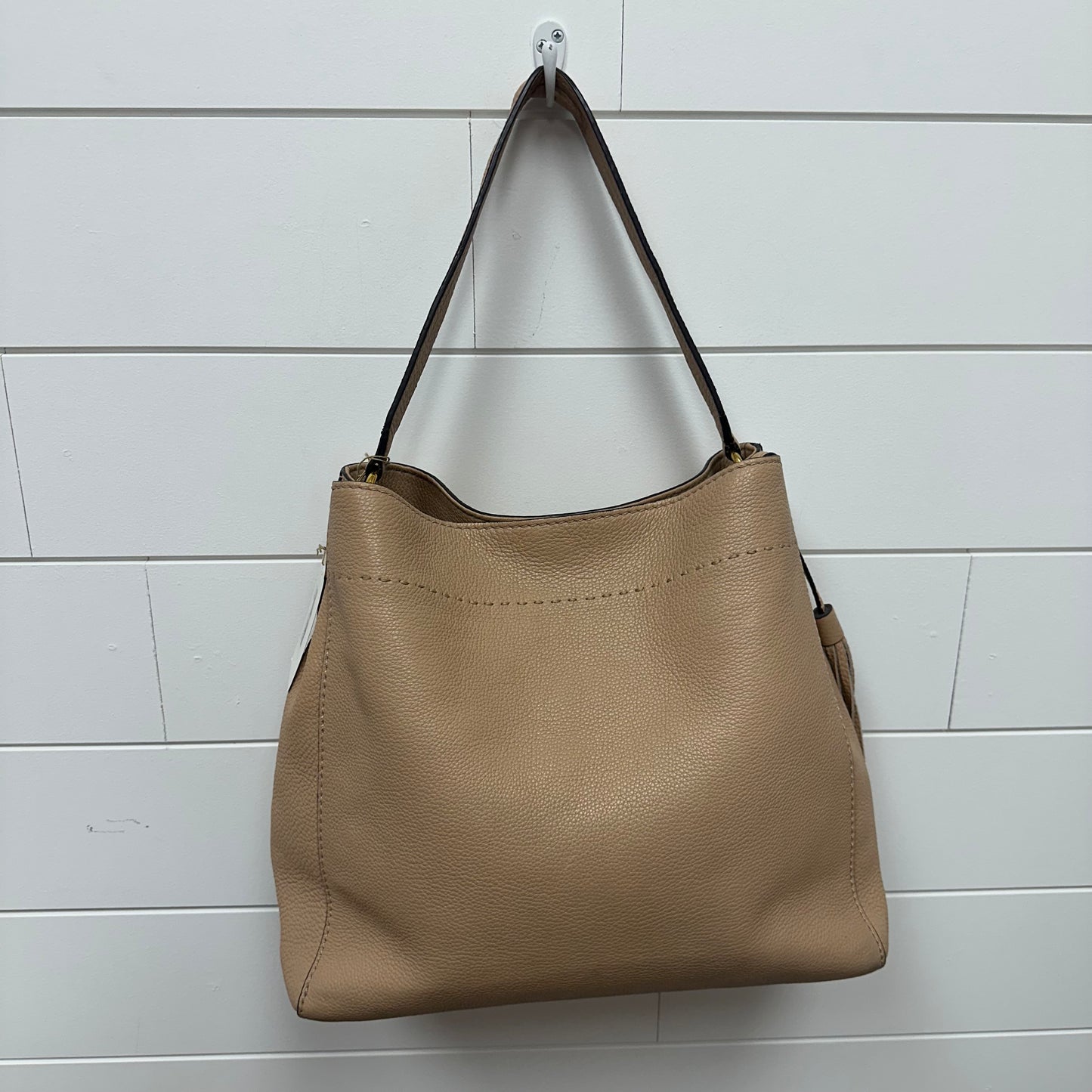 Tory Burch Tan McGraw Bucket Bag