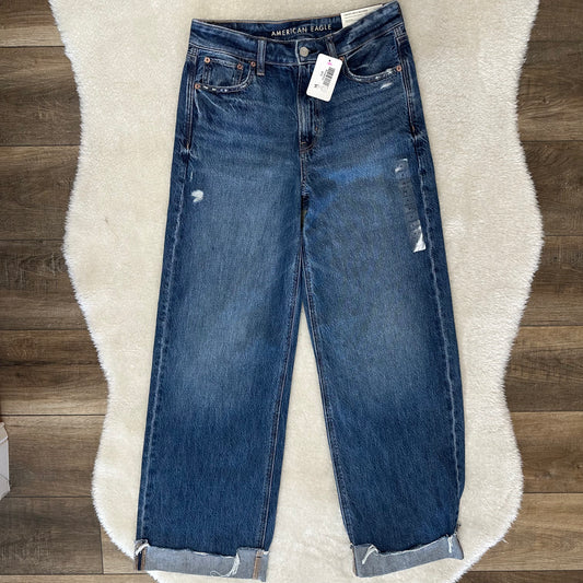 NWT American Eagle 4 Super High-Rise Baggy Wide Leg Jeans