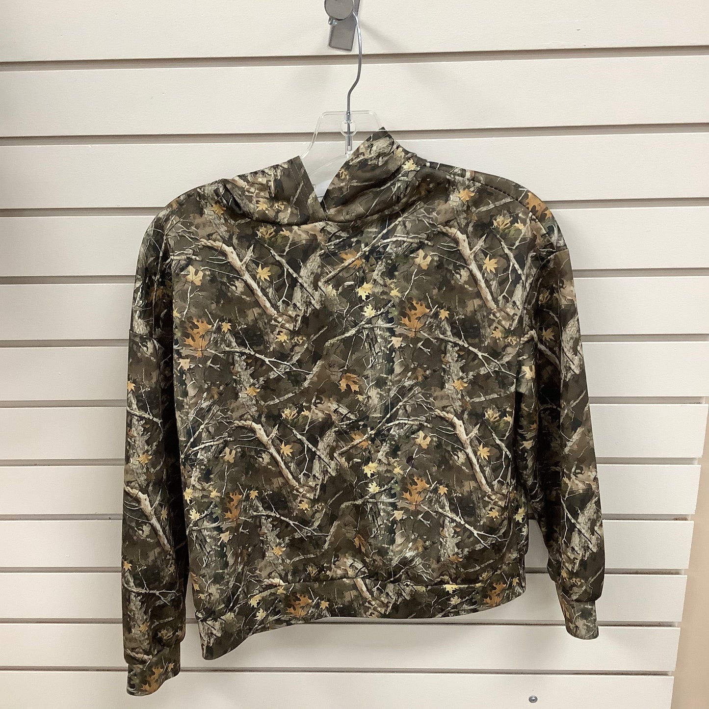 Kids camo hoodie size 12