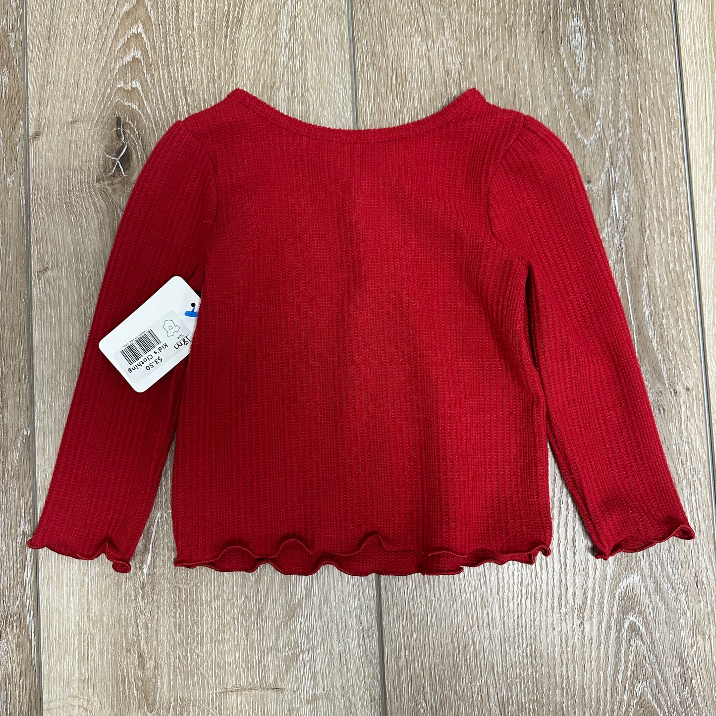 Baby Cat & Jack 18M Red Long Sleeve Top