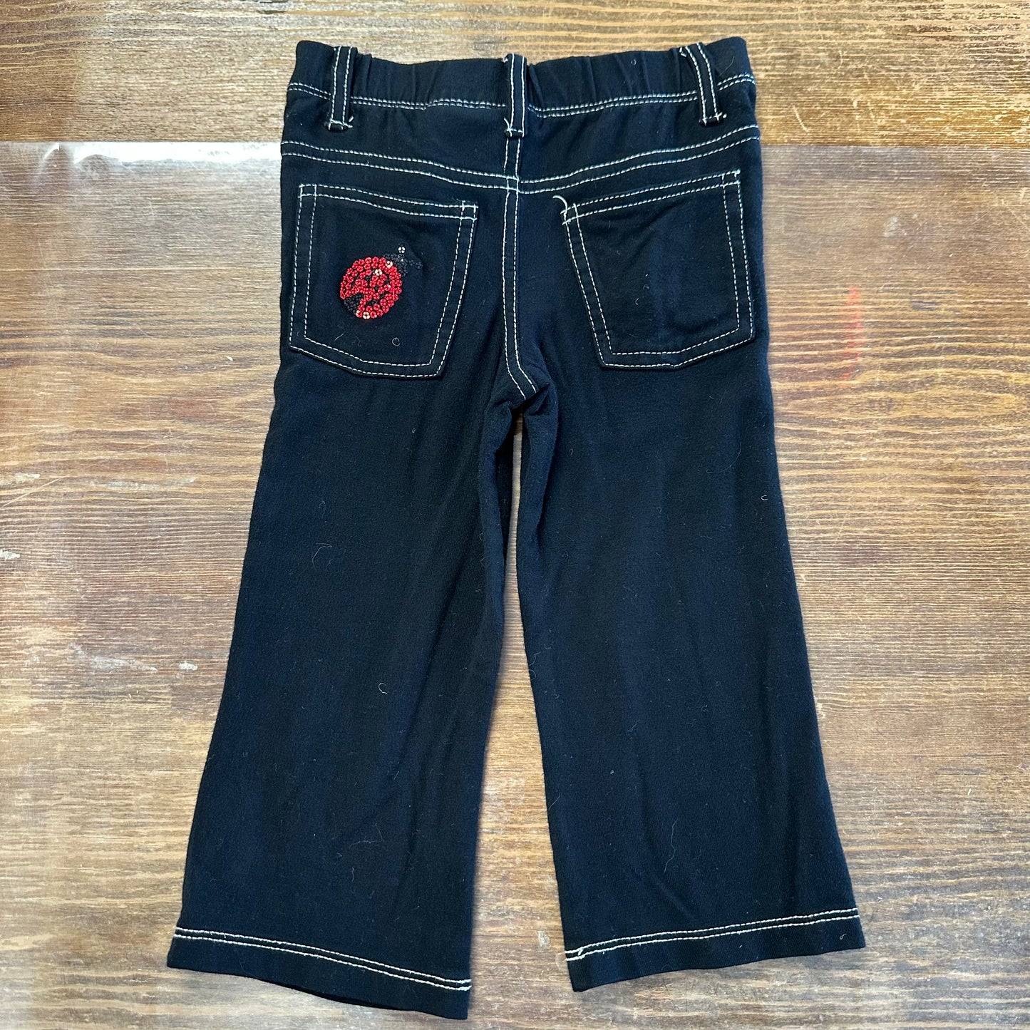 Baby Koala Kids 18M Black LadyBug Jeggings