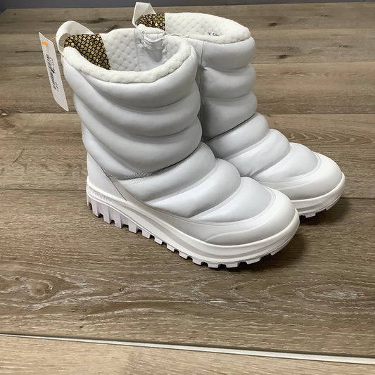 Columbia white outdry waterproof boots size:7