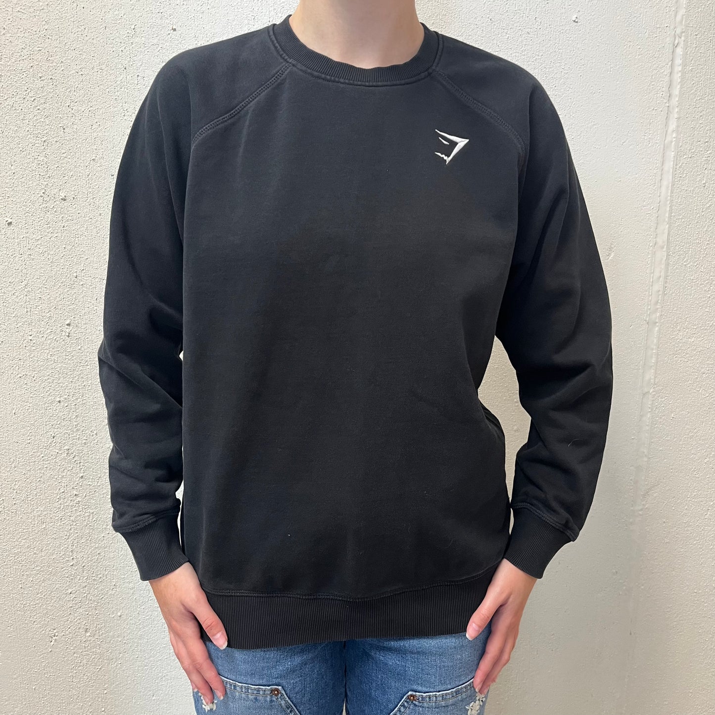 GymShark S Black Sweatshirt