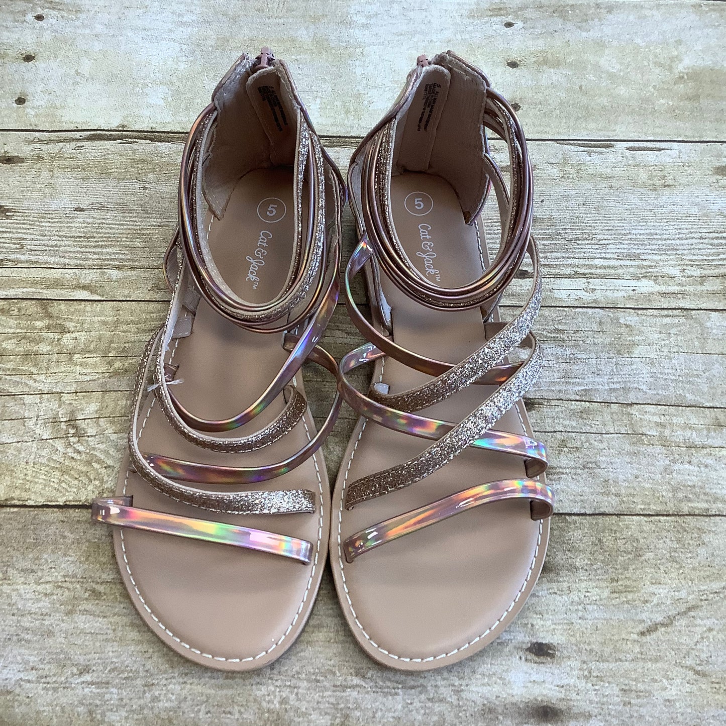 Kids size 5 Cat & Jack strappy sandals