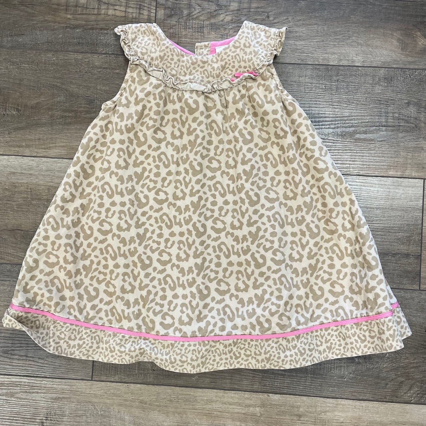 Gymboree cheetah print dress size 5