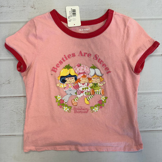 Girls Old Navy XL(14/16) Strawberry Shortcake Top