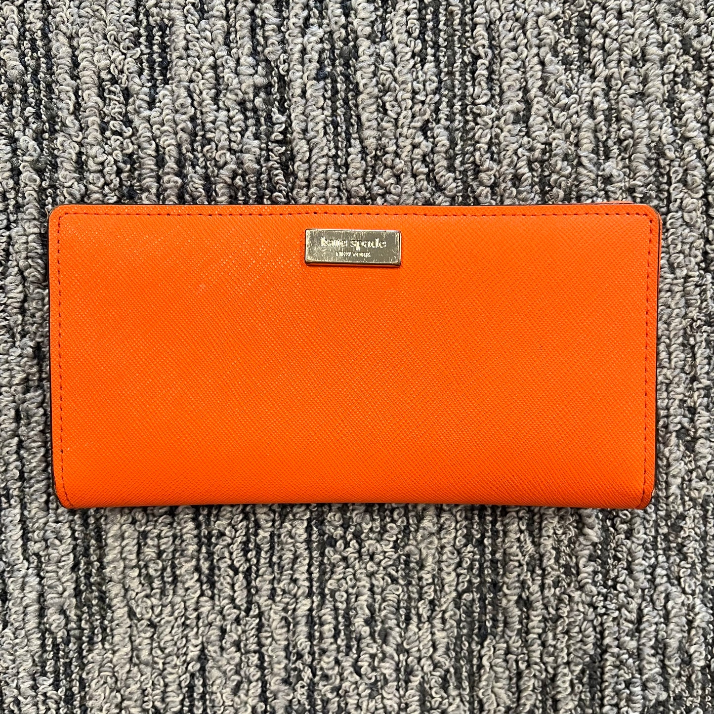 Orange Kate Spade Wallet