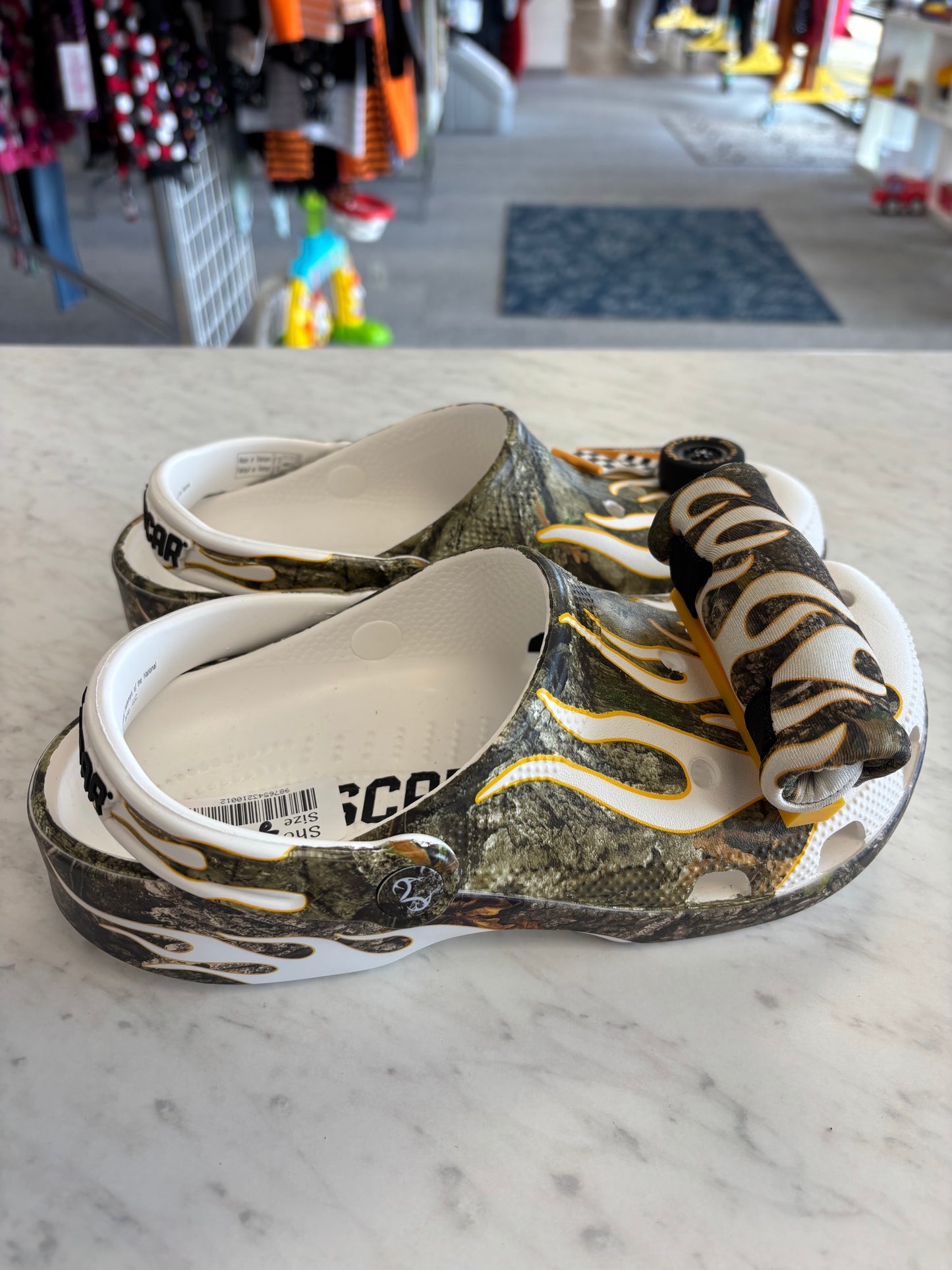 Crocs NASCAR size 8