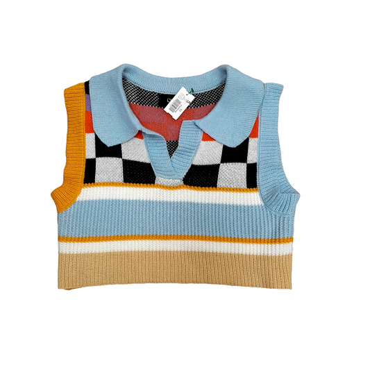 Cider small cropped sweater vest