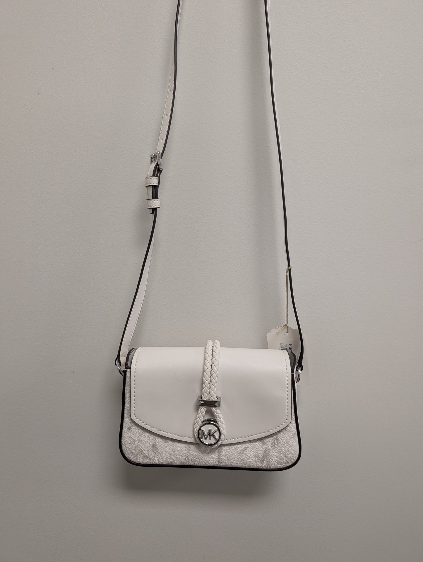 Michael Kors East West Mini Leather Sling Crossbody Purse
