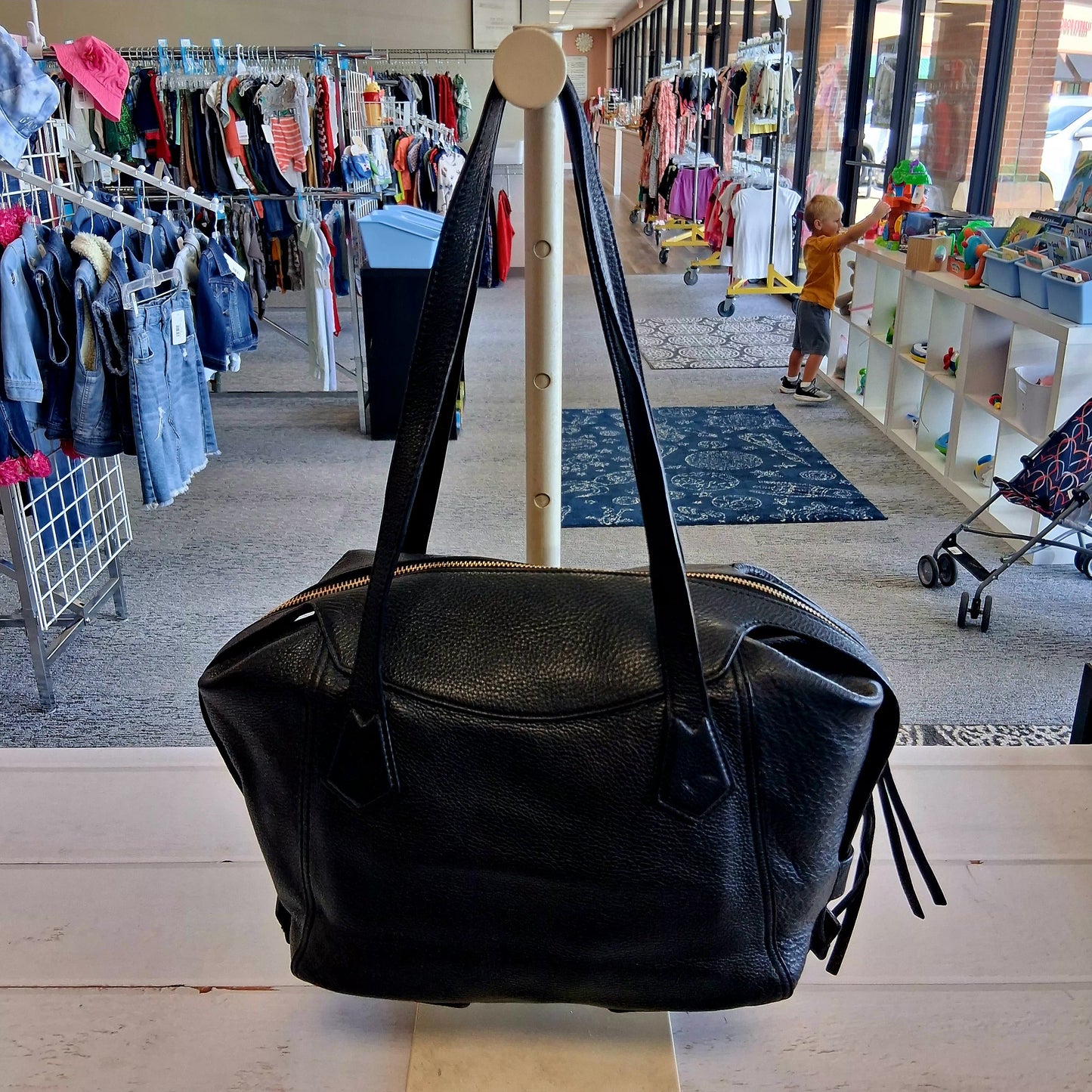 Tory Burch Perry large leather handbag